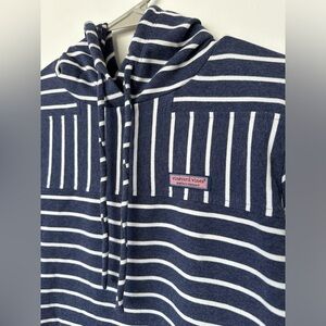 Vineyard Vines Navy Striped Sweatshirt